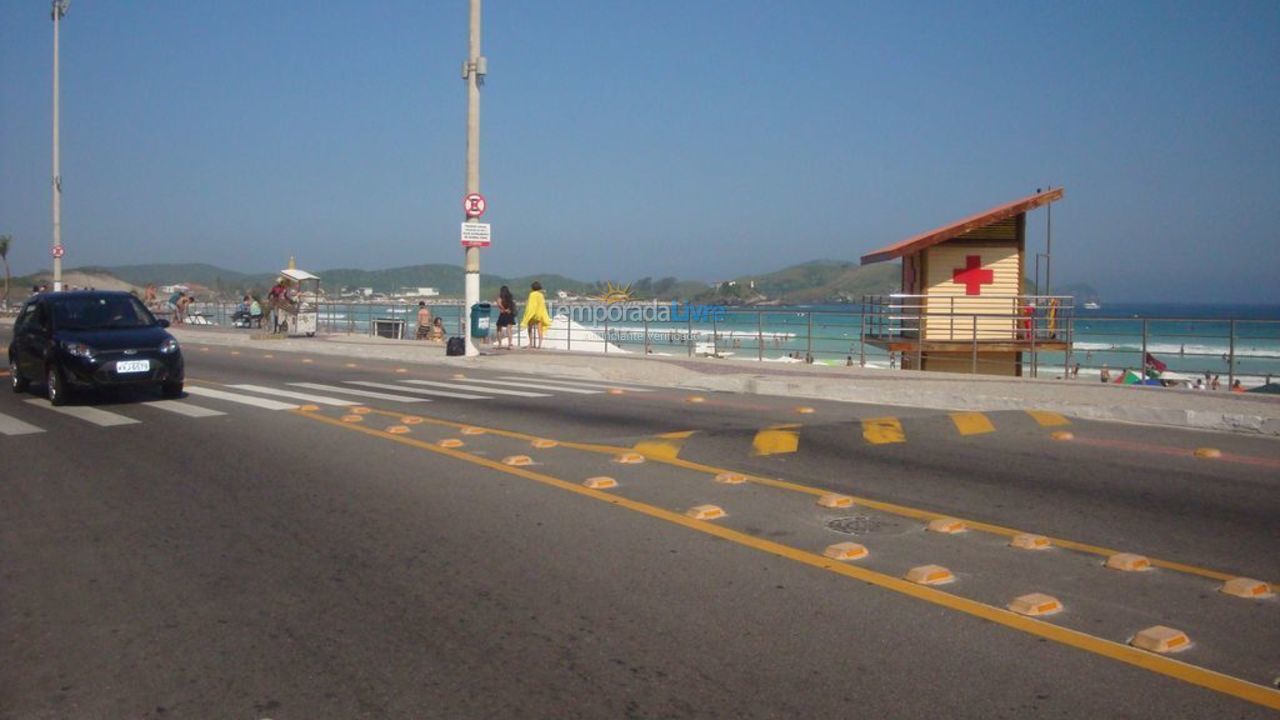 Apartamento para aluguel de temporada em Cabo Frio (Praia do Forte)