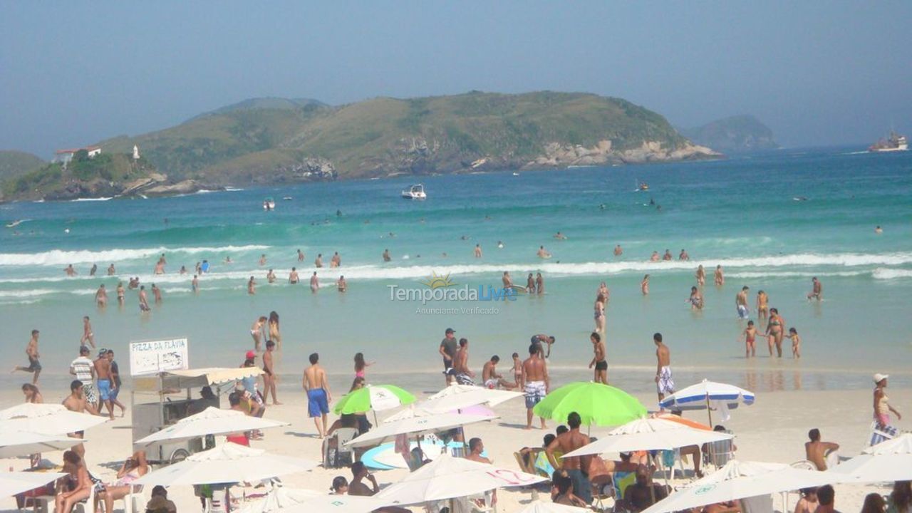 Apartamento para aluguel de temporada em Cabo Frio (Praia do Forte)