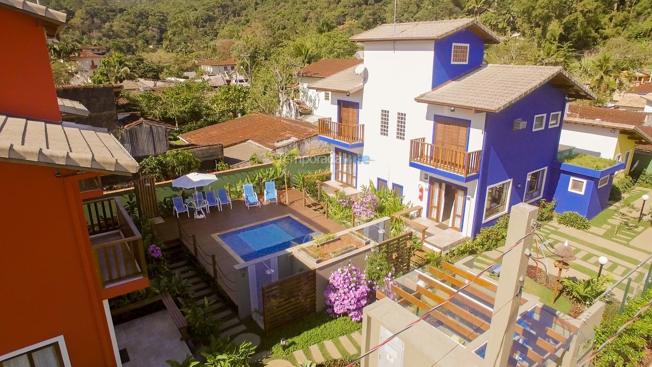 Casa para alquiler de vacaciones em Ubatuba (Praia do Lázaro)