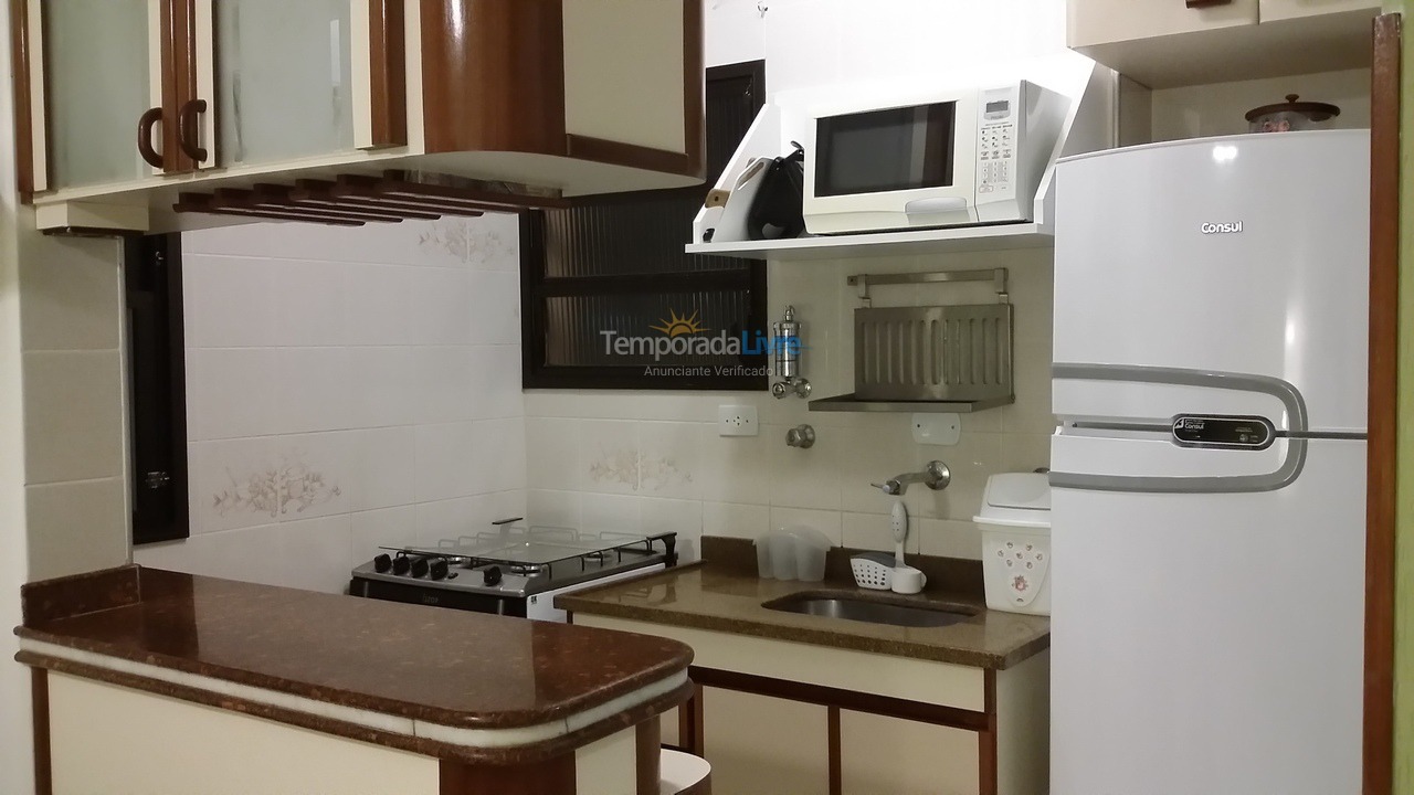 Apartamento para alquiler de vacaciones em Ubatuba (Praia das Toninhas)