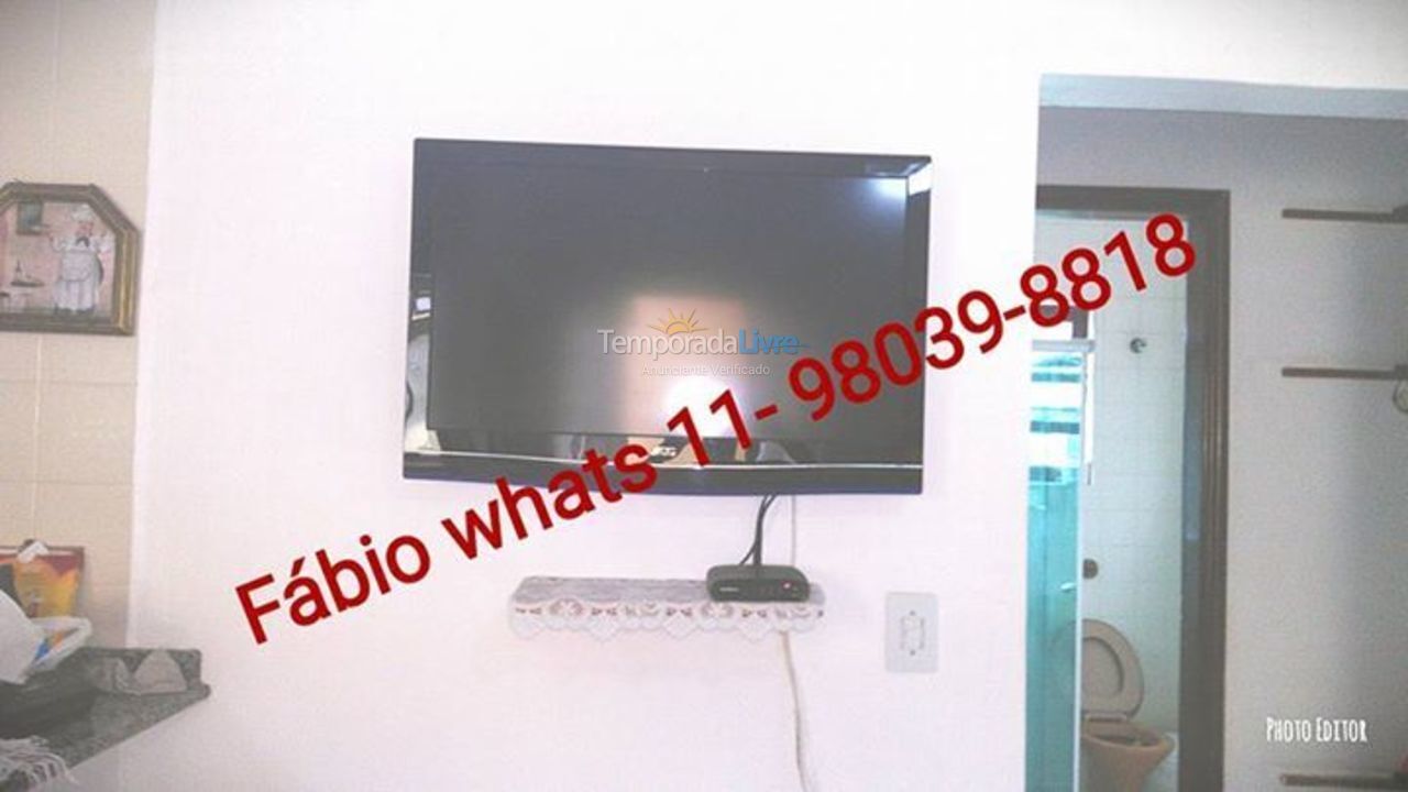 Apartment for vacation rental in Bertioga (Praia da Enseada)