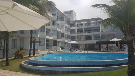 Fotos da piscina e áreas de lazer. Pé na areia