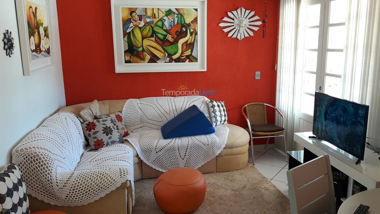 Apartamento para alquiler de vacaciones em Palhoça (Praia de Fora)