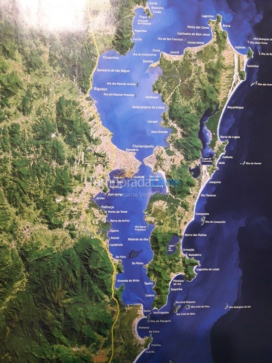 Apartamento para alquiler de vacaciones em Palhoça (Praia de Fora)