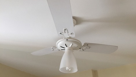 Ventiladores nos Quartos