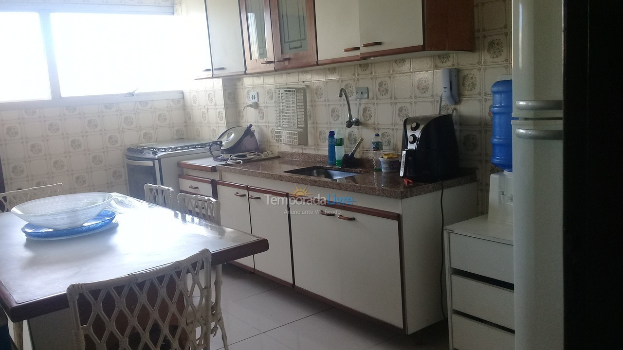 Apartamento para alquiler de vacaciones em Guarujá (Praia do Tombo)