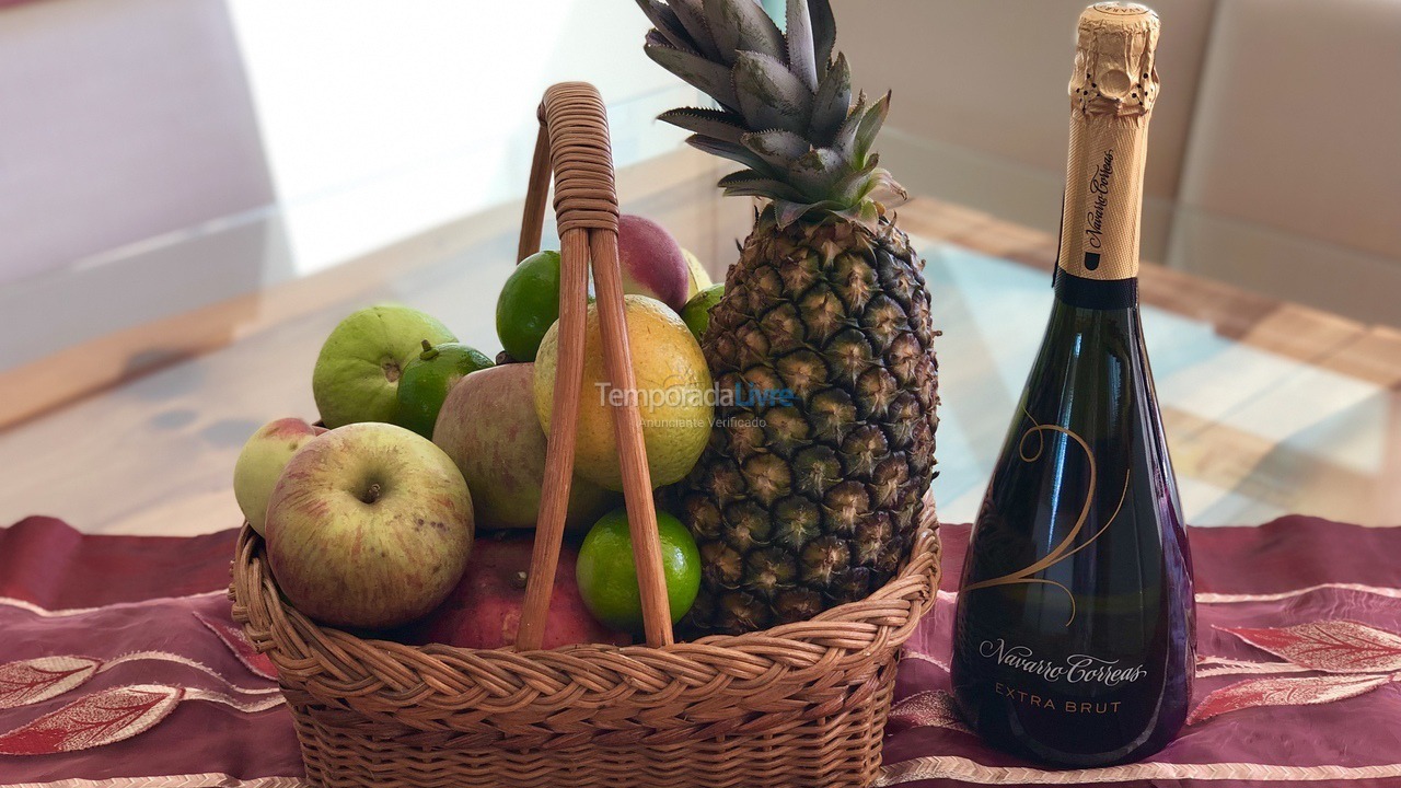 Apartamento para alquiler de vacaciones em Governador Celso Ramos (Praia de Palmas)