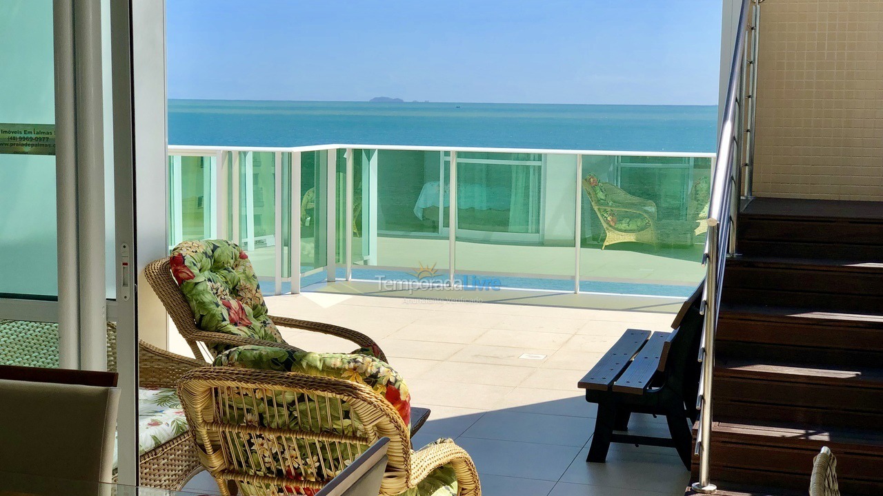 Apartamento para alquiler de vacaciones em Governador Celso Ramos (Praia de Palmas)