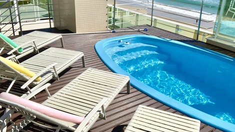 Ático 4 suites frente al mar, Praia de Palmas