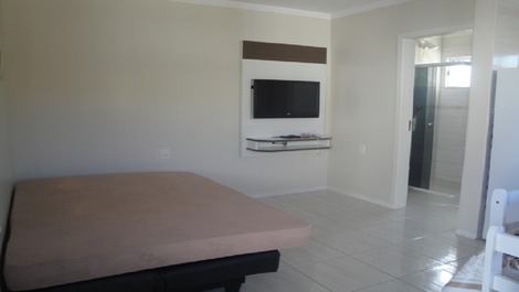 Excelente apto de 1 quarto no norte da ilha de Florianópolis