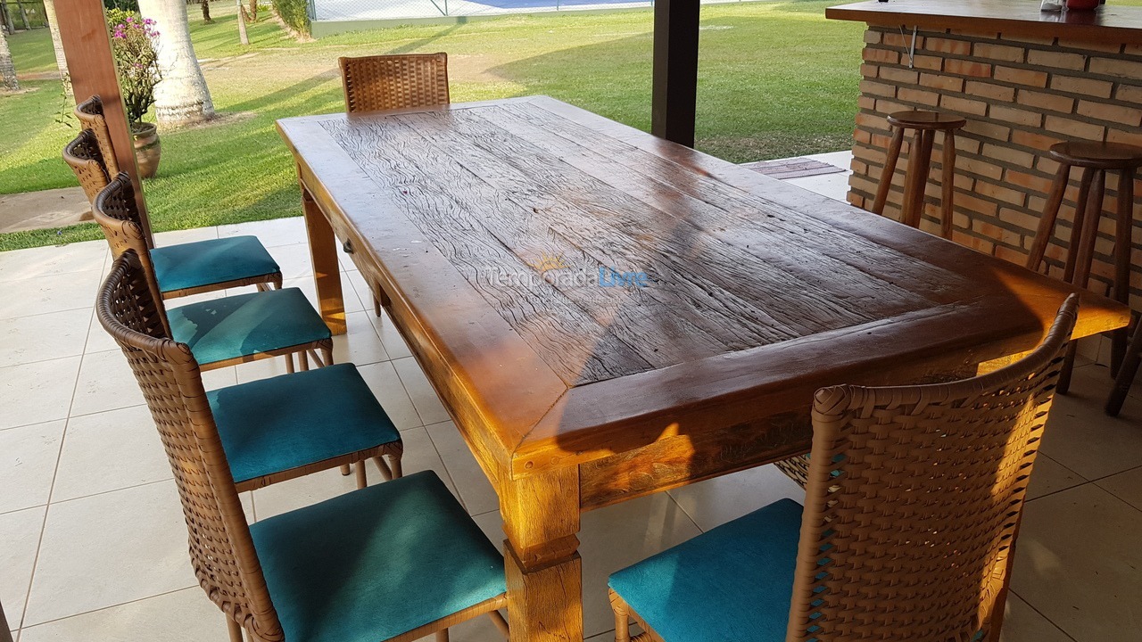 Ranch for vacation rental in Tietê (Bairro Prainha)