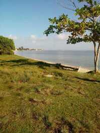 Vista das casas da vizinhança