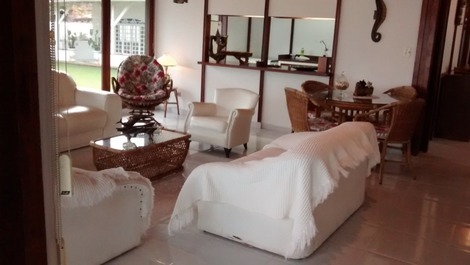 Casas Mar de Frente Ubatuba - Beach House Foot in the Sand "A" 12 people