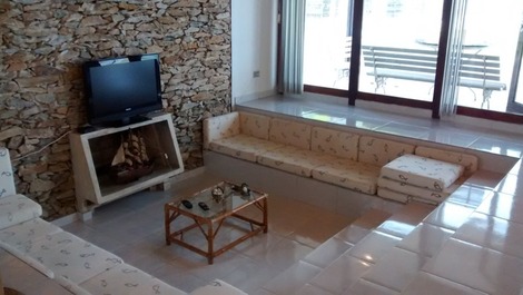 Casas Mar de Frente Ubatuba - Beach House Foot in the Sand "A" 12 people