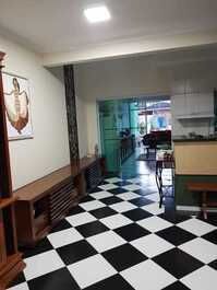 Sala integrada ao espaço Gourmet