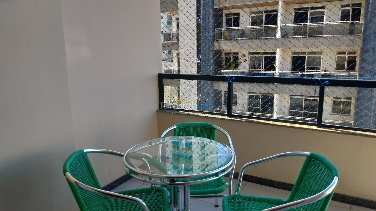 Apartment for vacation rental in Guarapari (Praia do Morro)