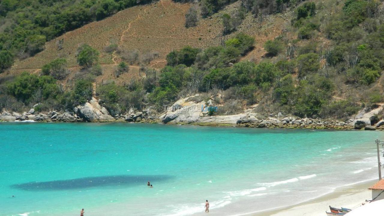 Apartment for vacation rental in Arraial do Cabo (Prainha)