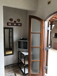 Suite externa Varanda Churrasqueira