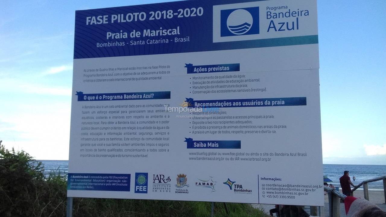 House for vacation rental in Bombinhas (Mariscal)