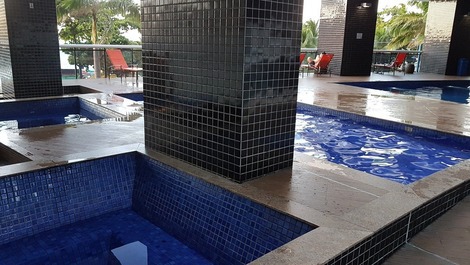 Landscape, Vista Piscina e Mar, varanda c/Tela