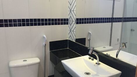 Casas com ar, piscina e área gourmet de frente pra Mucuge 8 Pessoas