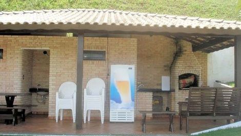 Churrasqueira da área da piscina