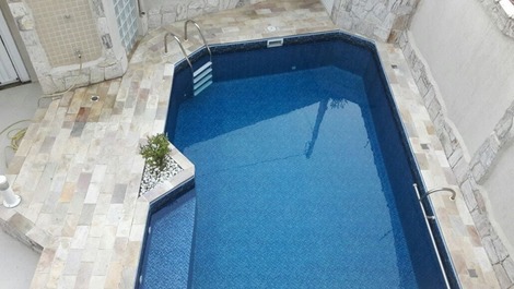 Piscina vista da varanda