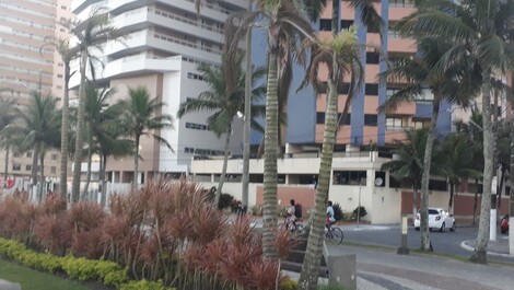 Vista do condomínio frente a praia 