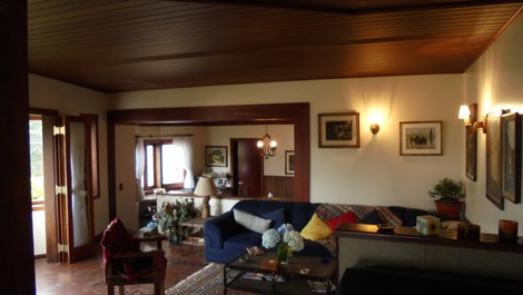 vista das 2 salas em nível