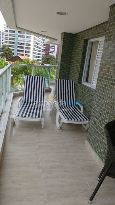 Apartamento para aluguel de temporada em Bertioga (Riviera de São Lourenço)