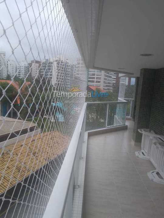 Apartamento para aluguel de temporada em Bertioga (Riviera de São Lourenço)