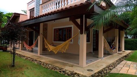 Muita área de varanda com redes