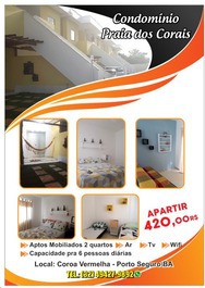 Apartamento para alugar em Porto Seguro - Praia do Mutá