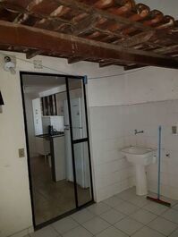 Área de serviço espaçosa