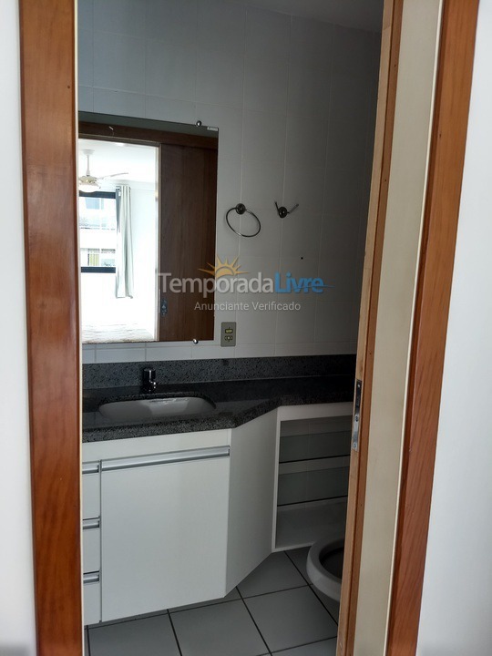 Apartment for vacation rental in Guarapari (Praia do Morro)