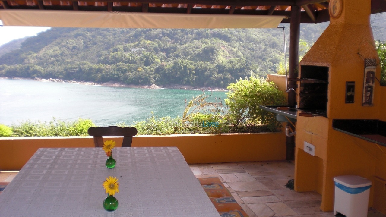 Casa para alquiler de vacaciones em Ubatuba (Praia da Santa Rita)