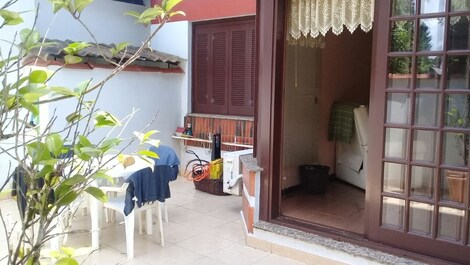 Apartment center of lawn