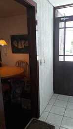 Apartment center of lawn