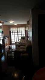 Apartment center of lawn