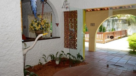 Beautiful House 50m from the beach, gated community - Holds 50 people