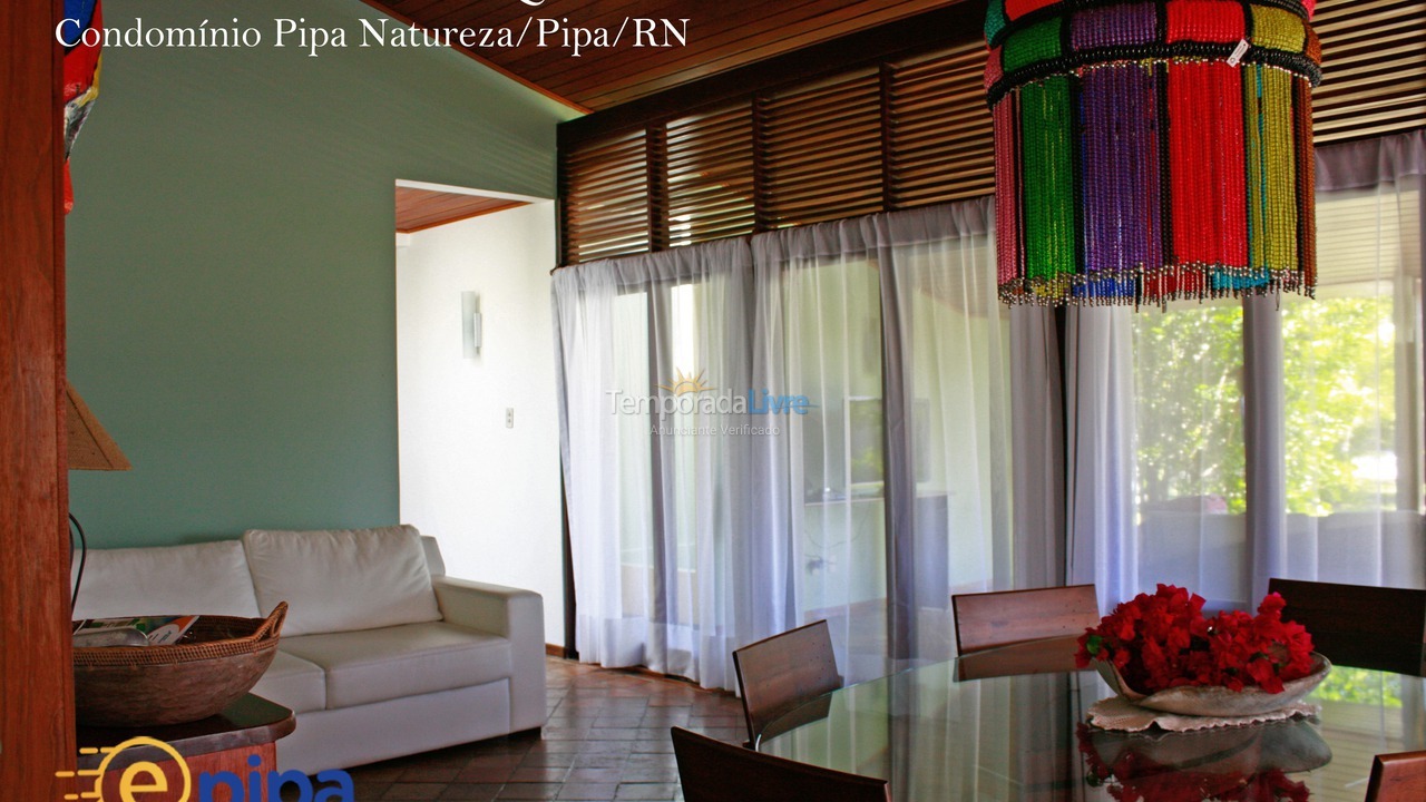 Casa para alquiler de vacaciones em Tibau do Sul (Praia da Pipa)