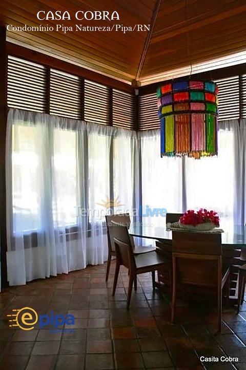 Casa para alquiler de vacaciones em Tibau do Sul (Praia da Pipa)