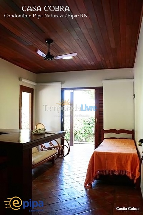 Casa para alquiler de vacaciones em Tibau do Sul (Praia da Pipa)