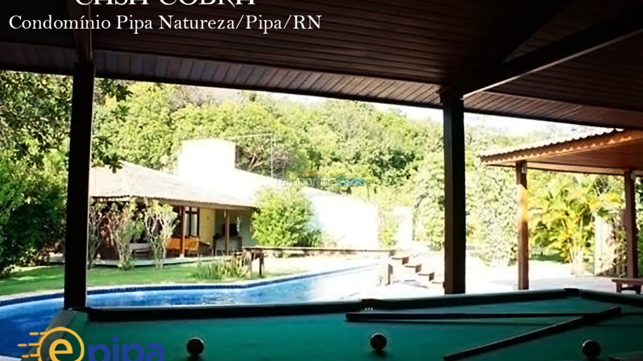 Casa para alquiler de vacaciones em Tibau do Sul (Praia da Pipa)