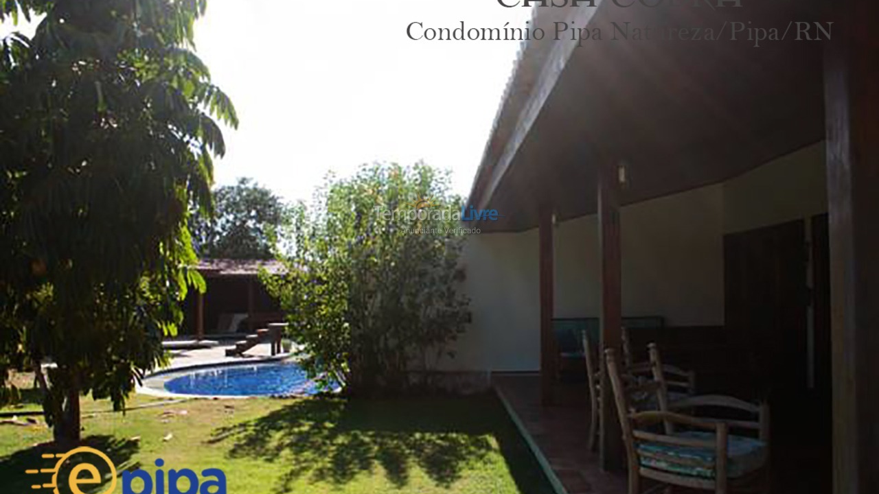 Casa para alquiler de vacaciones em Tibau do Sul (Praia da Pipa)