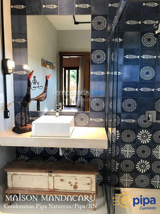 Casa para alquiler de vacaciones em Tibau do Sul (Praia da Pipa)