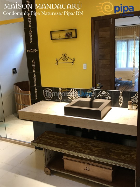 Casa para alquiler de vacaciones em Tibau do Sul (Praia da Pipa)