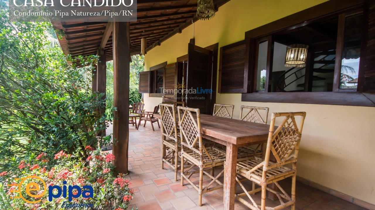 Casa para aluguel de temporada em Tibau do Sul (Praia da Pipa)