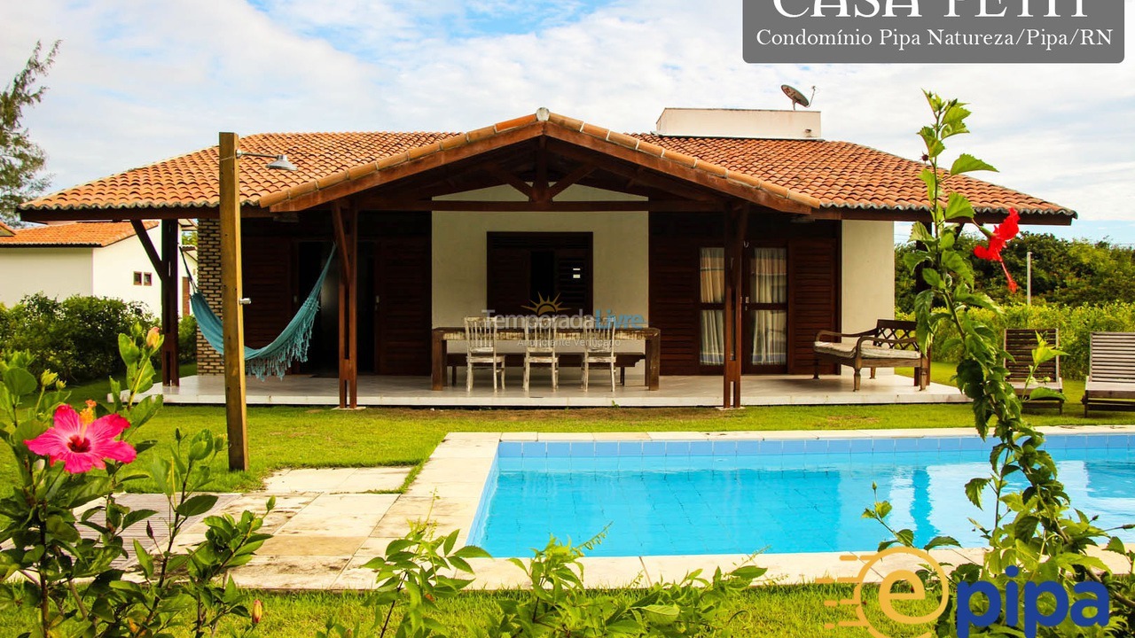 Casa para alquiler de vacaciones em Tibau do Sul (Praia da Pipa)