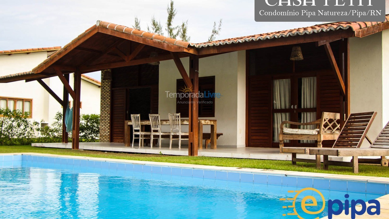 Casa para alquiler de vacaciones em Tibau do Sul (Praia da Pipa)